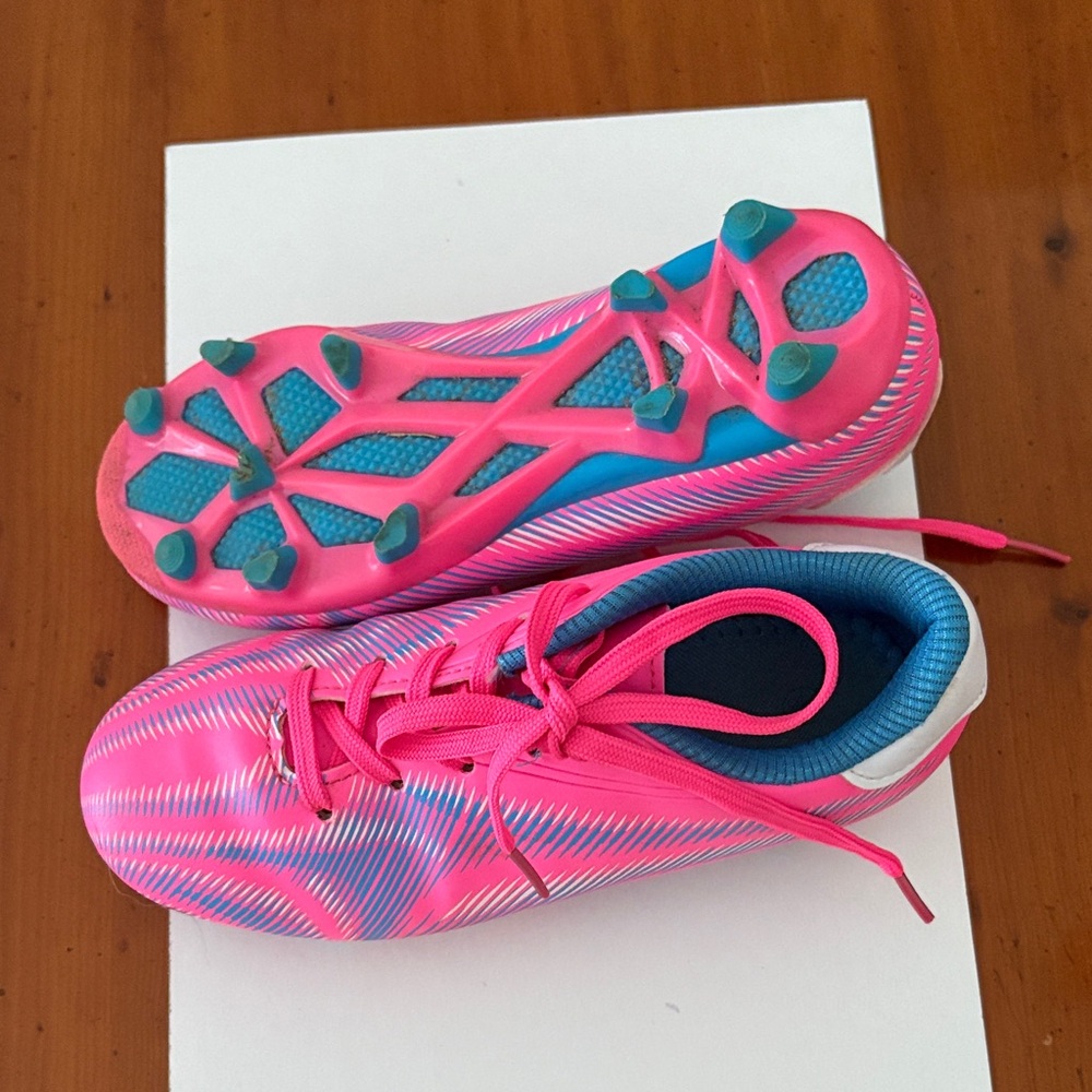 Kids Pink and Blue Sneakers